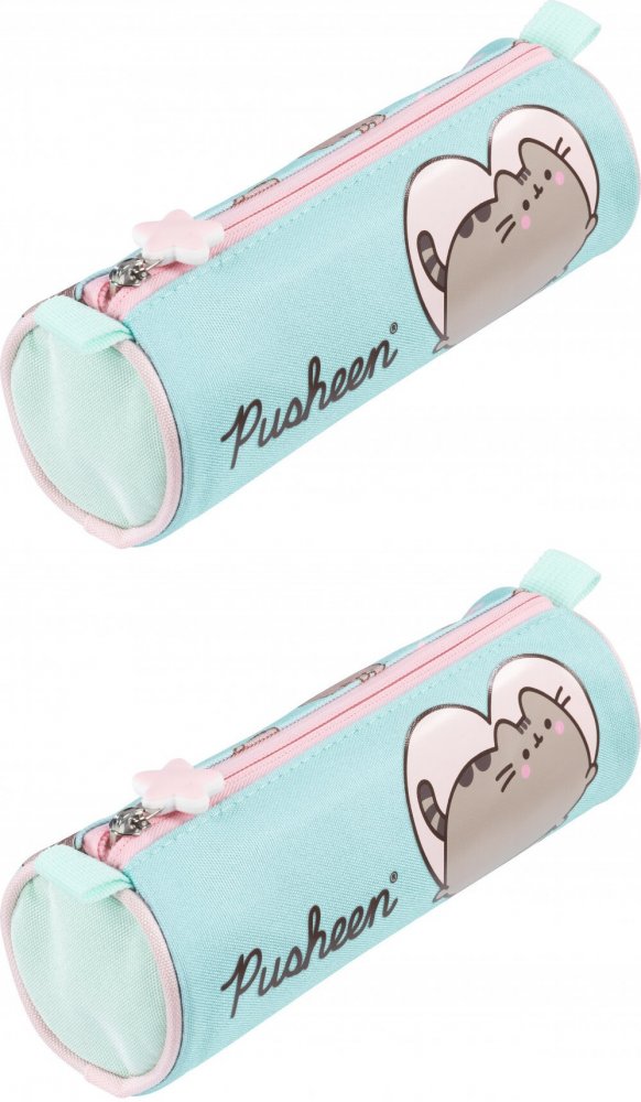 2x Piórnik Pusheen Mint, tuba, bez wyposażenia