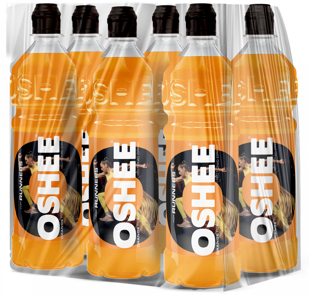 6x napój izotoniczny Oshee, pomarańczowy, 750ml