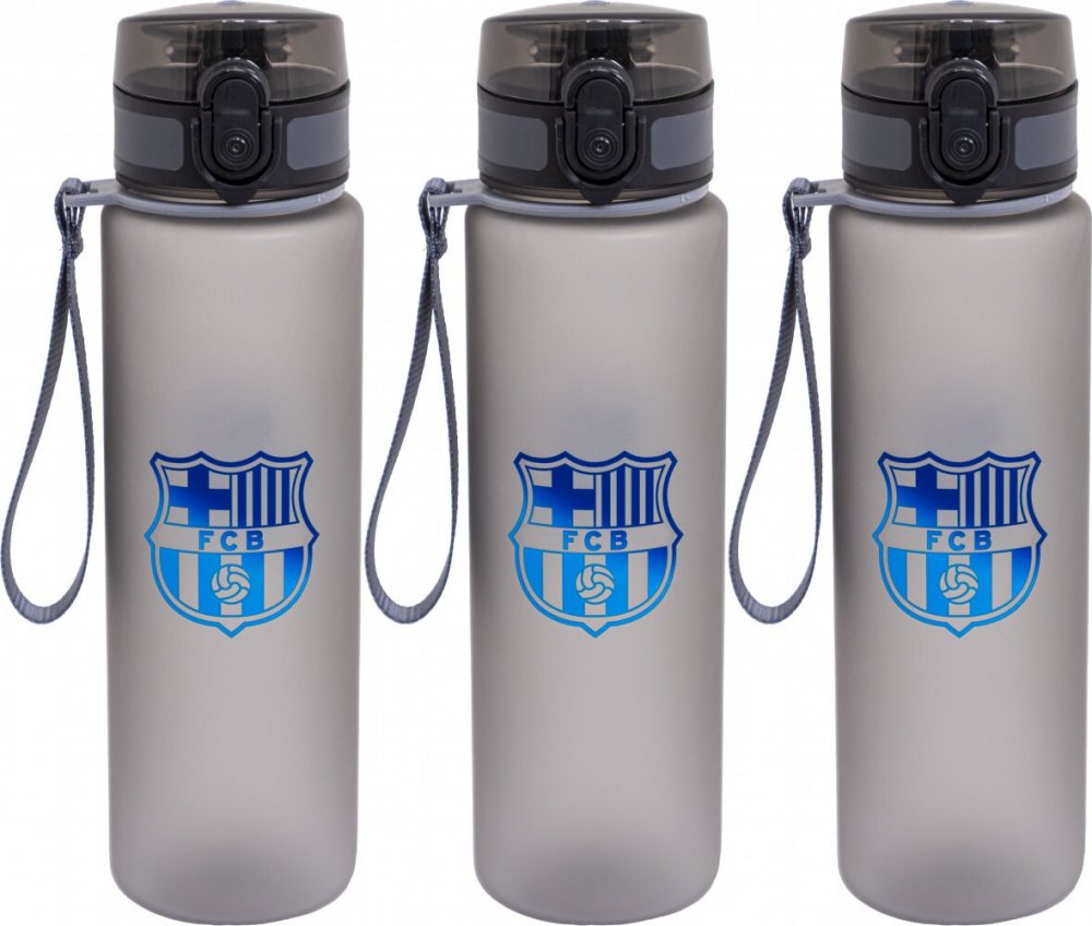 3x Bidon na wodę Astra FC Barcelona Young, 600ml, bez BPA