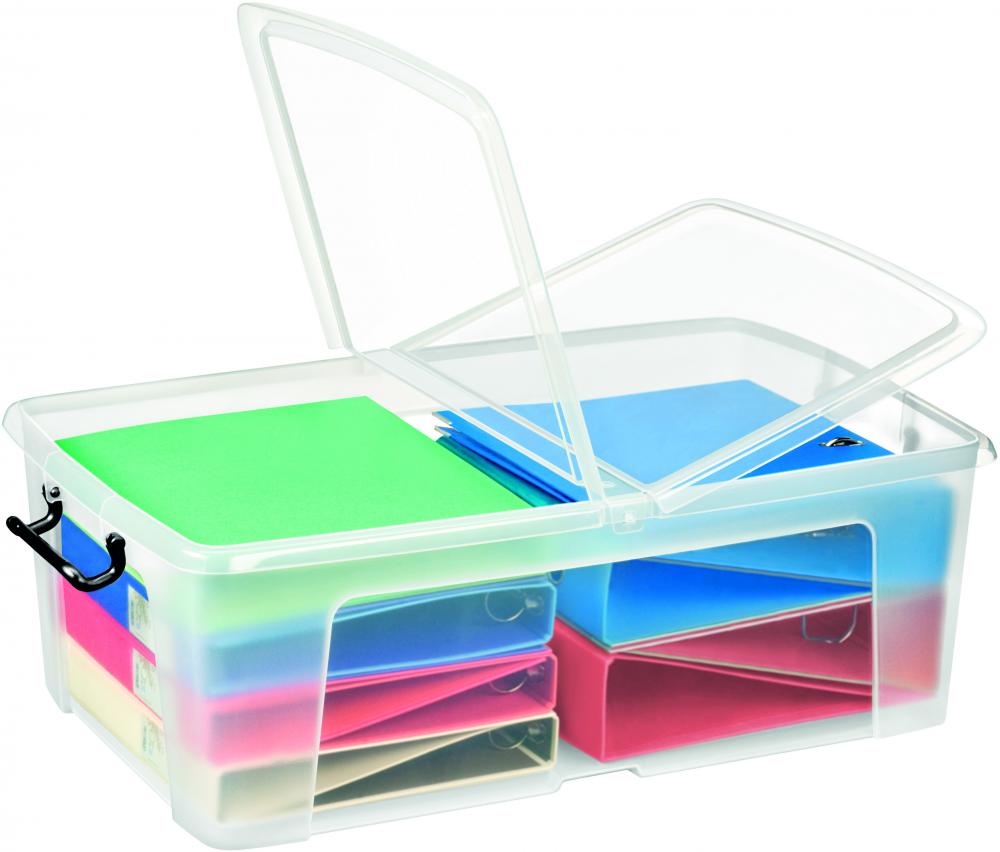 Pojemnik biurowy Cep Smartbox, 50l, transparentny