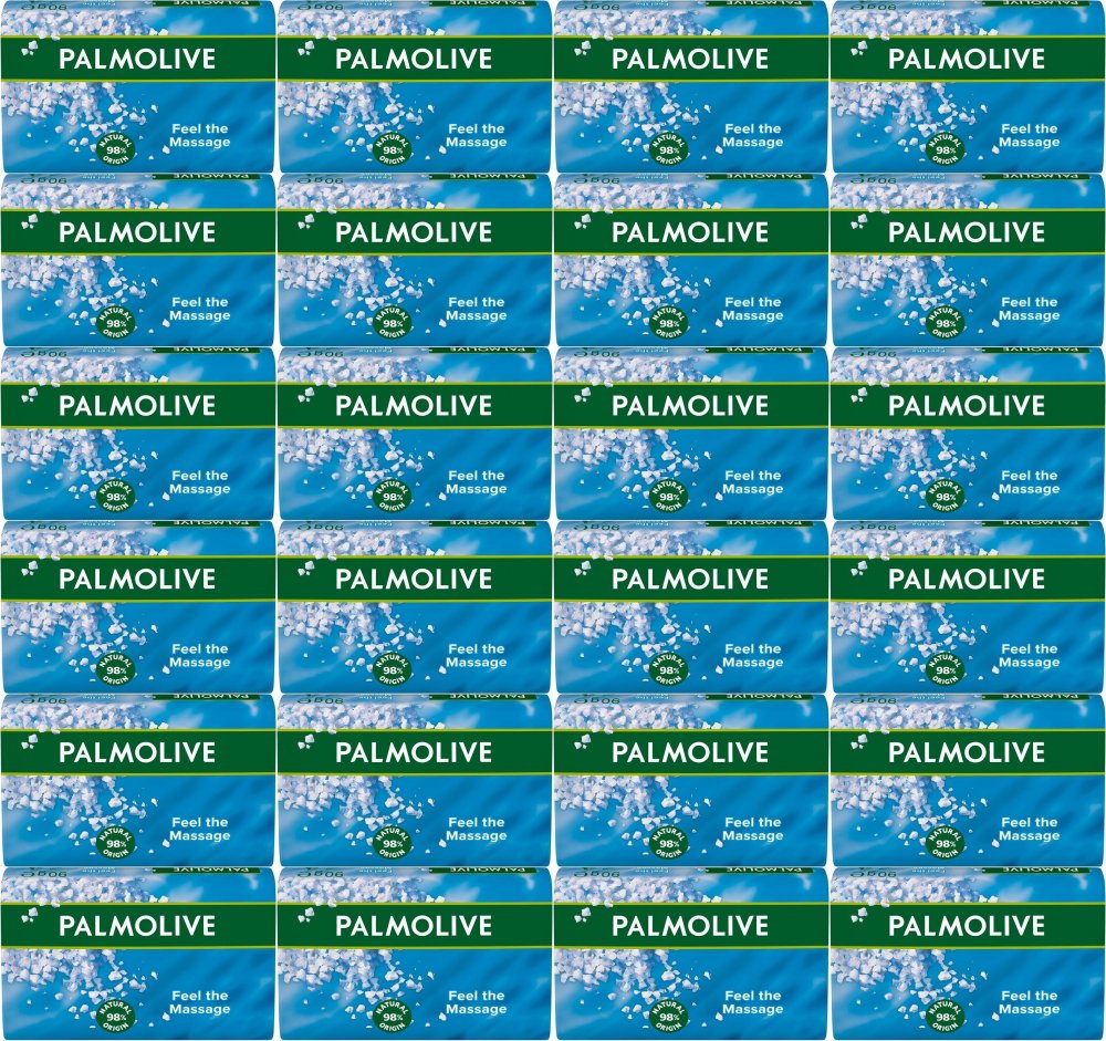 24x Mydło w kostce Palmolive Feel the Massage, morski, 90g