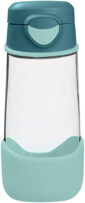 Bidon na wodę B.Box, z ustnikiem, tritan, 450 ml, Emerald Forest
