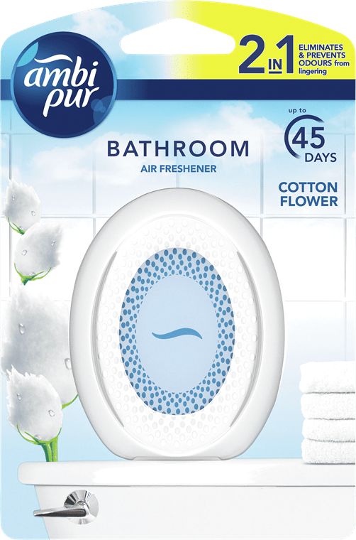 Odświeżacz automatyczny Ambi Pur, Cotton Flower, do łazienki, 7.5ml