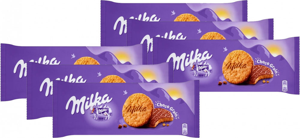 6x Ciastka Milka Choco Grain, 126g
