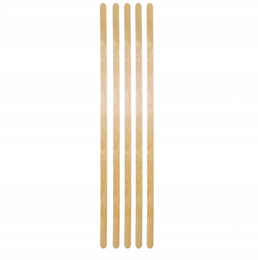Mieszadełka jednorazowe, 14-15cm, drewno, 1000 sztuk