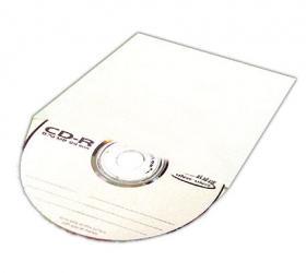 Koperta na CD Platinet, bez okna, 1000 sztuk, biały