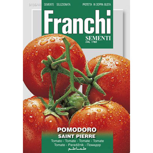 1 pac, Roșie Saint Pierre - Semințe: Mod de ambalare: 1.5 g