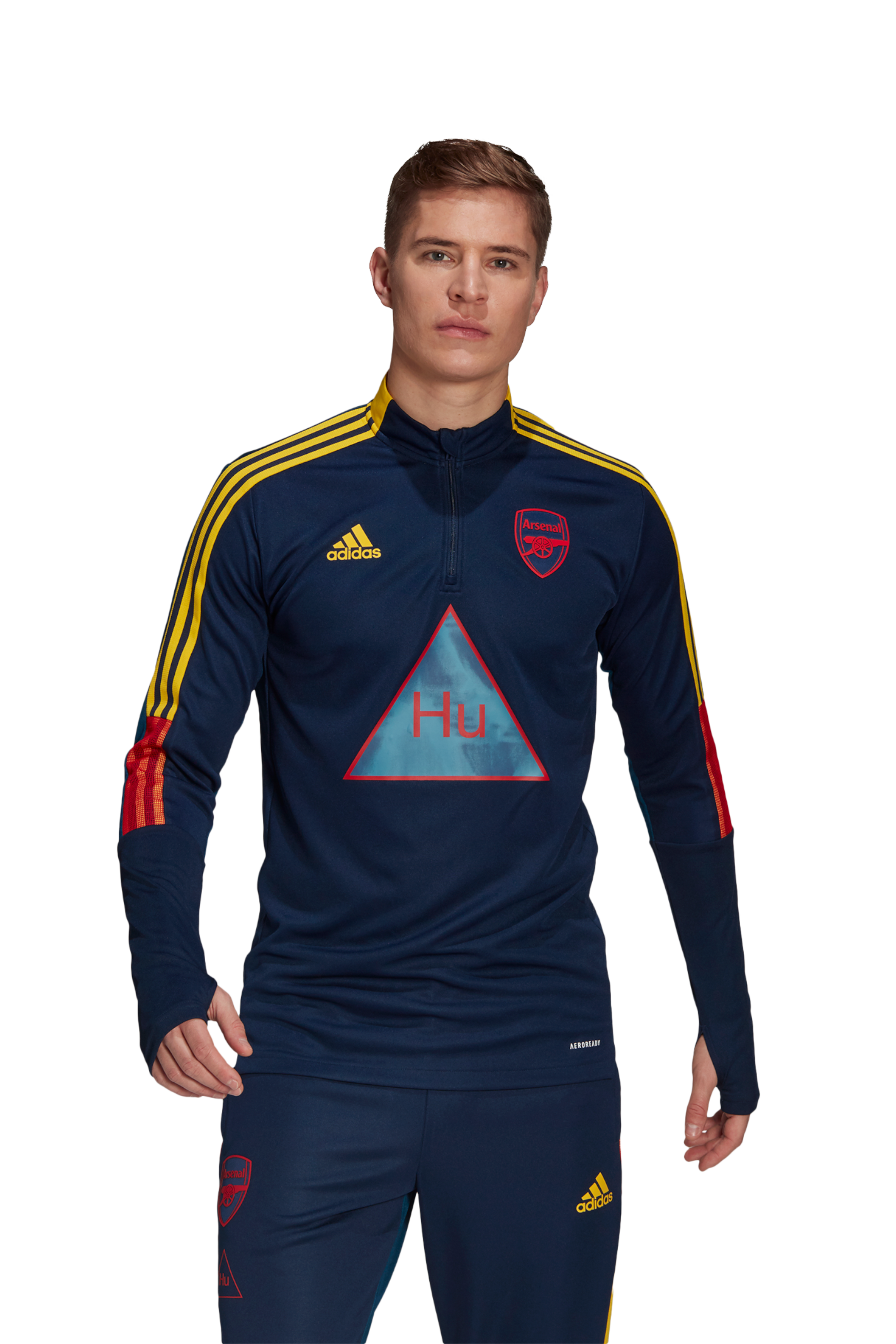 Bluza adidas Arsenal FC 20/21 Human Race - Niebieski
