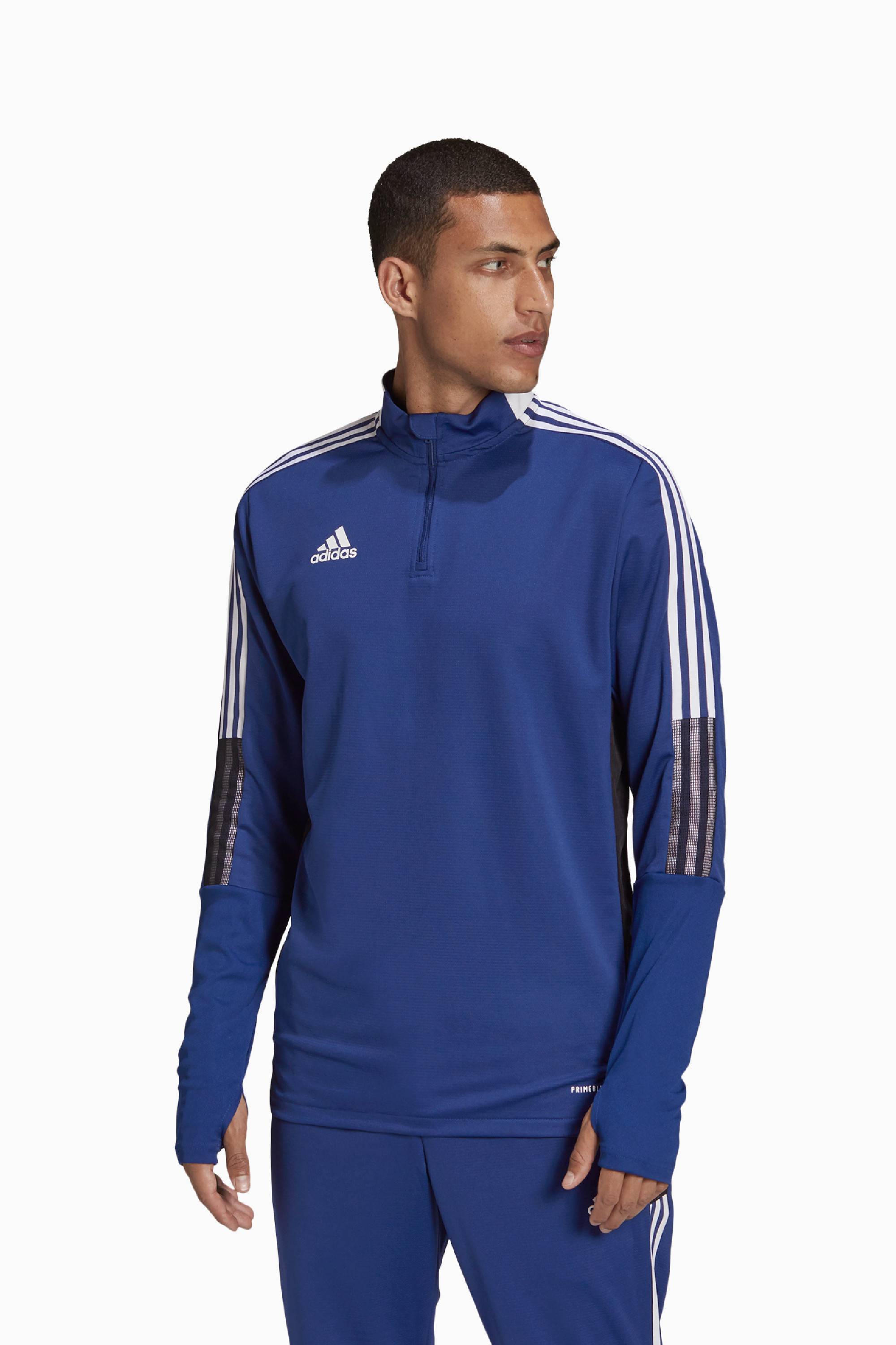 Bluza adidas Tiro 21 Warm Top - Niebieski
