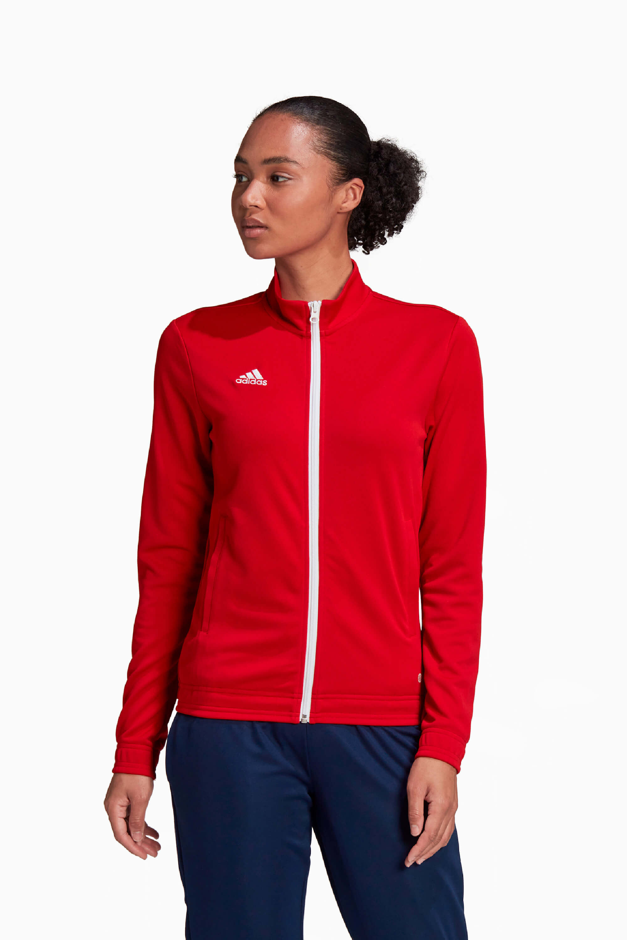 Bluza adidas Entrada 22 Track Damska - Czerwony