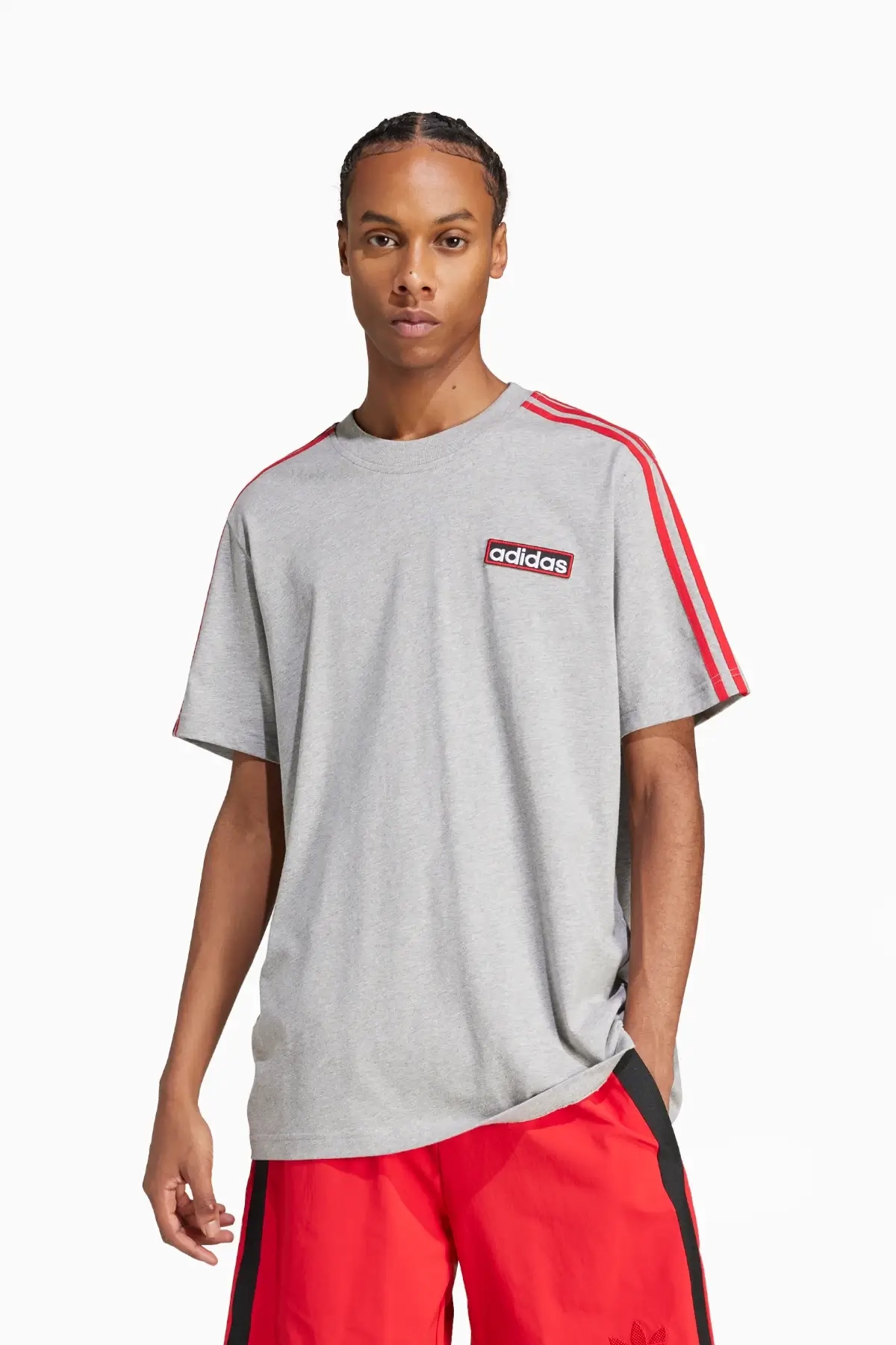 Koszulka adidas Adicolor Adibreak - Szary