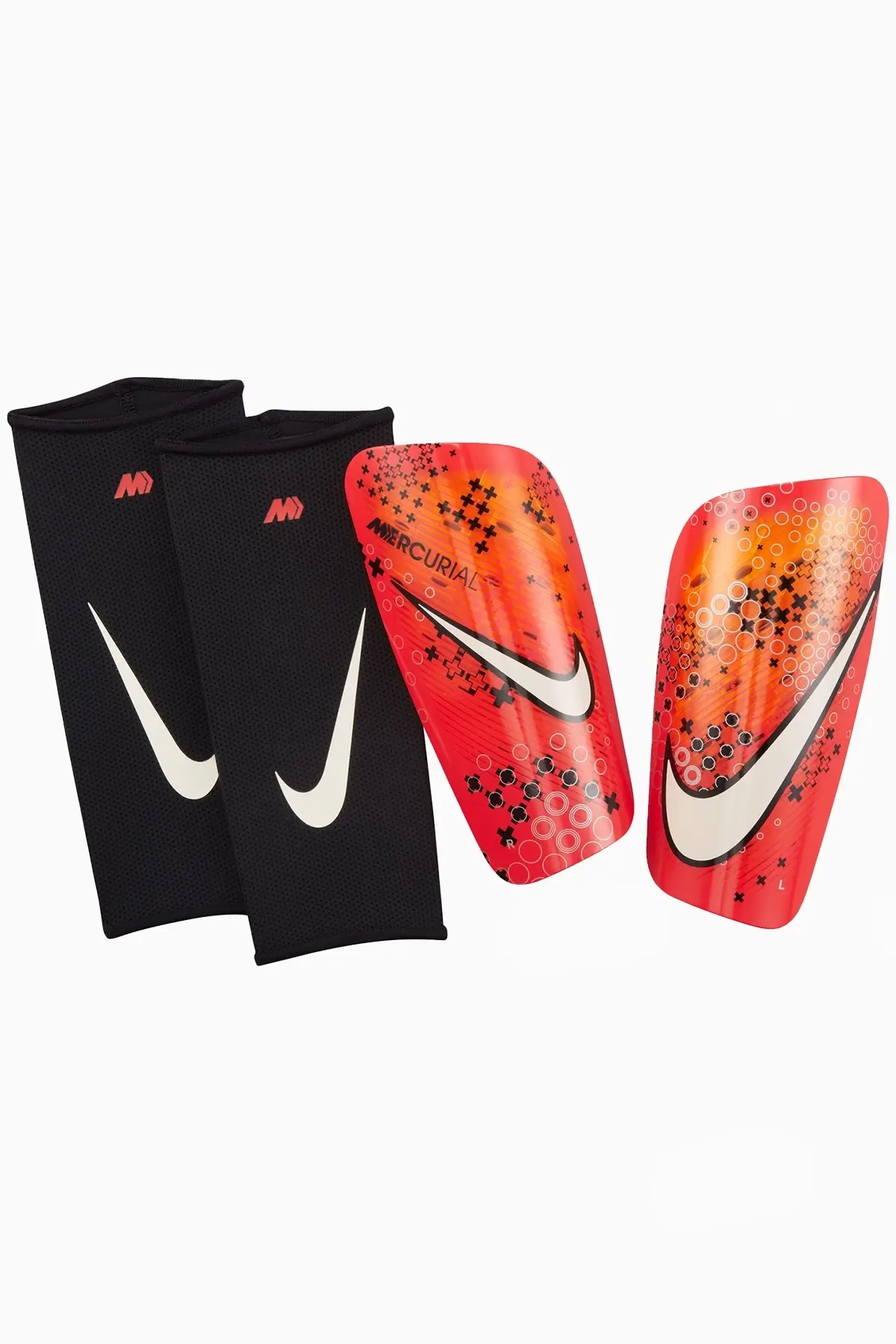 Ochraniacze Nike CR7 Mercurial Lite - Czerwony
