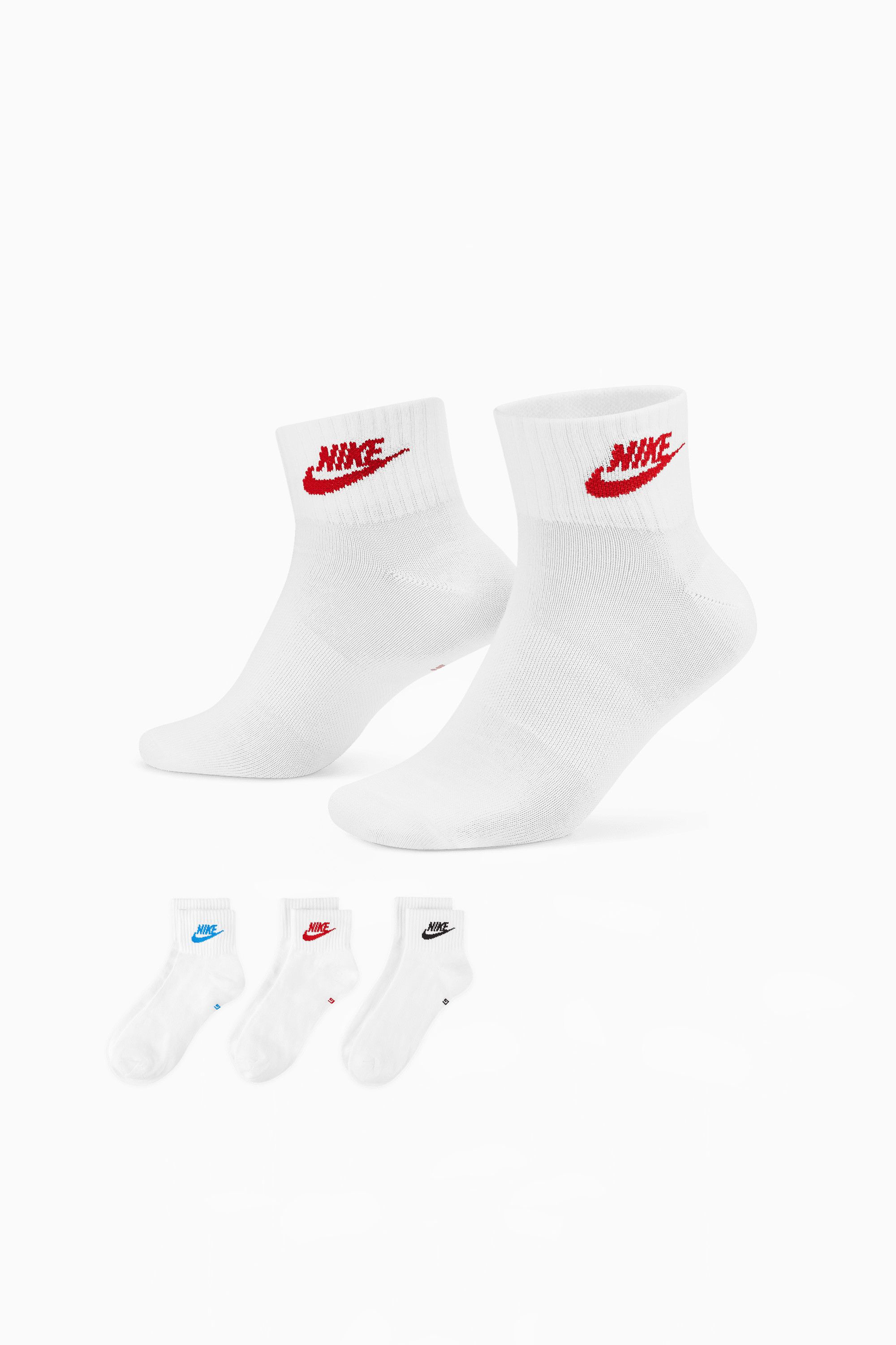 Skarpety Nike Everyday Essential 3-Pack - Biały