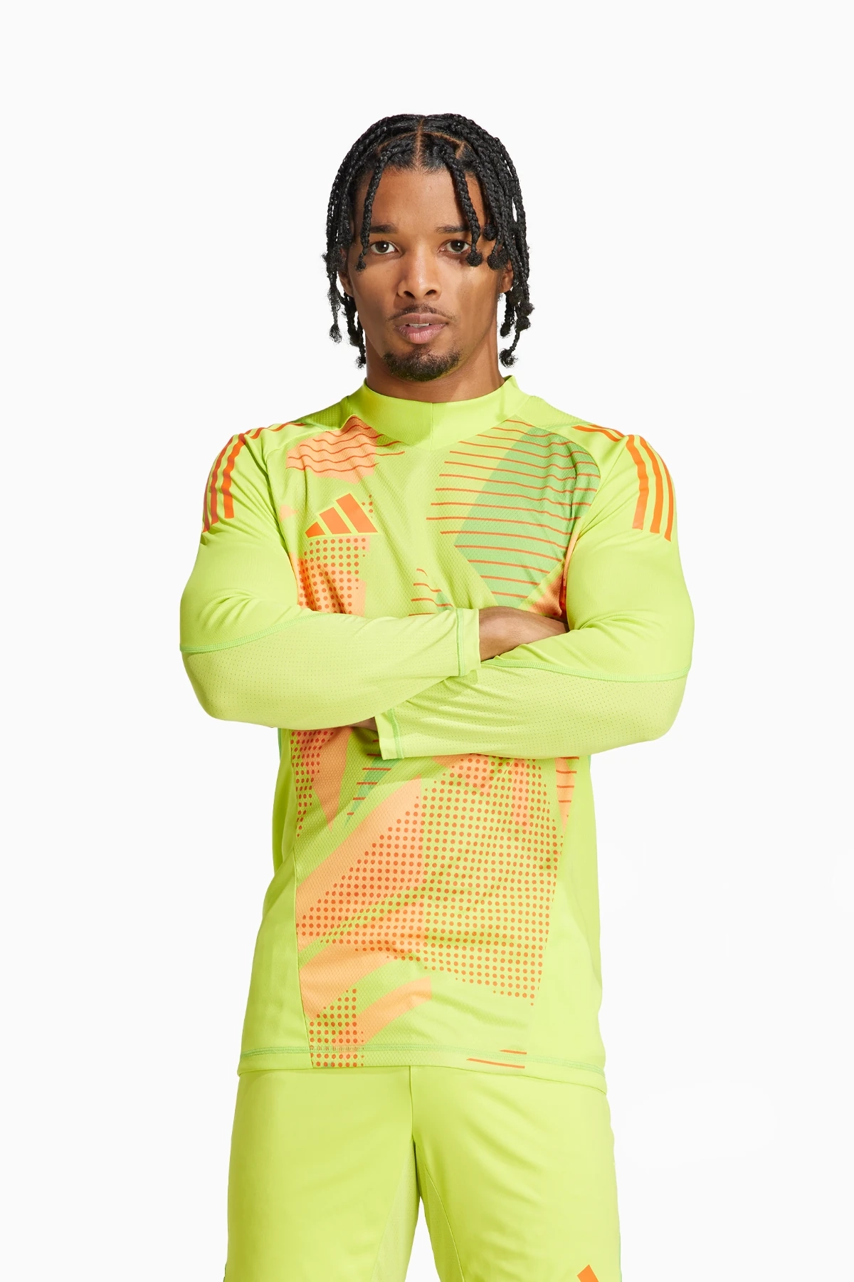 Bluza bramkarska adidas Tiro 24 Pro GK - Żółty