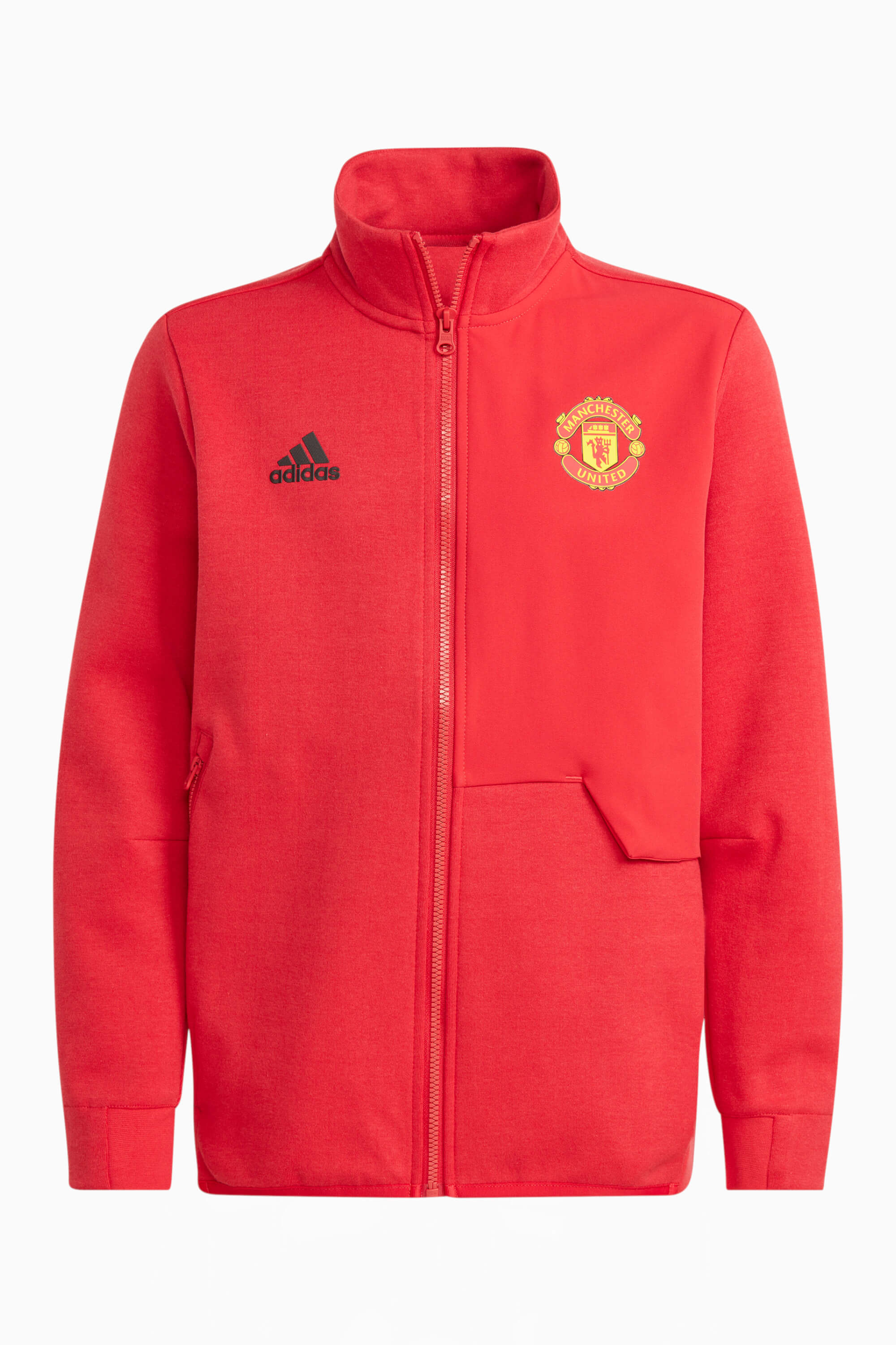 Bluza adidas Manchester United 23/24 Anthem Junior - Czerwony
