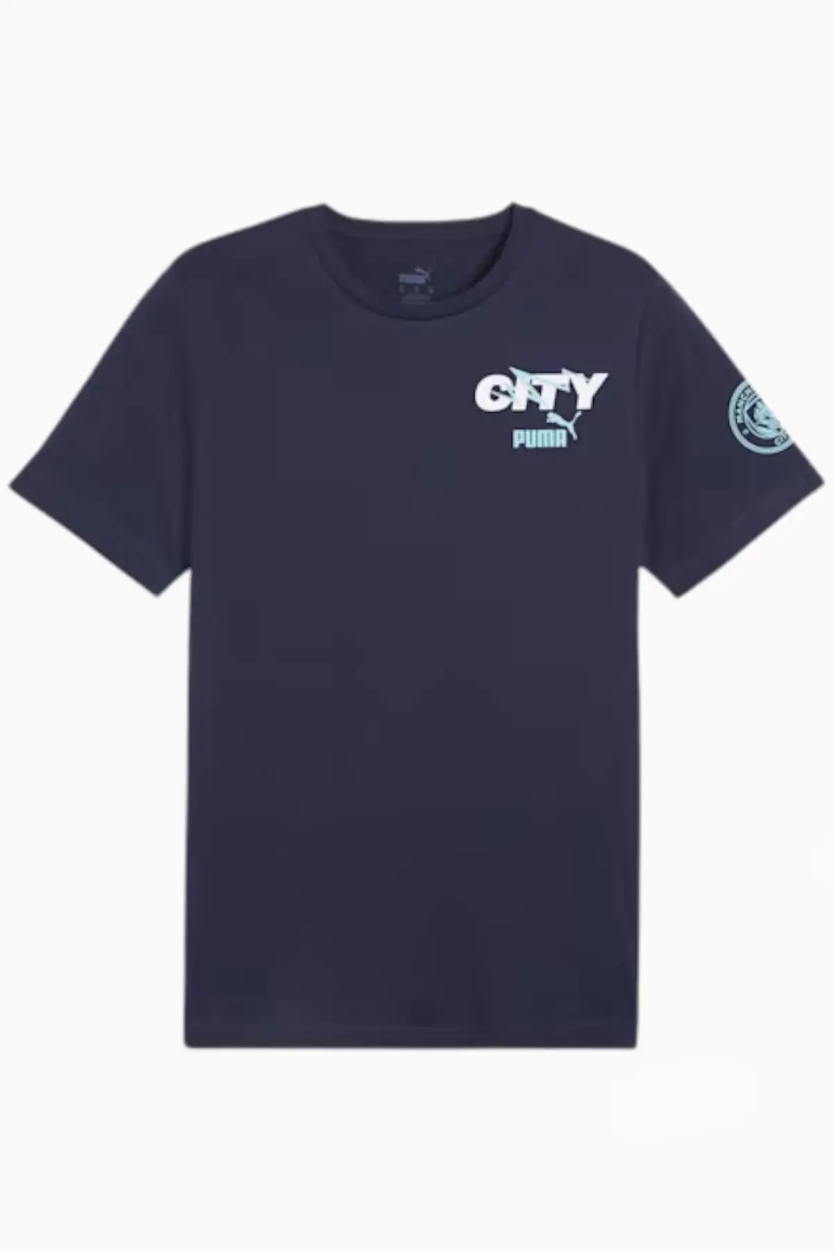 Koszulka Puma Manchester City 23/24 Ftblicons - Granatowy