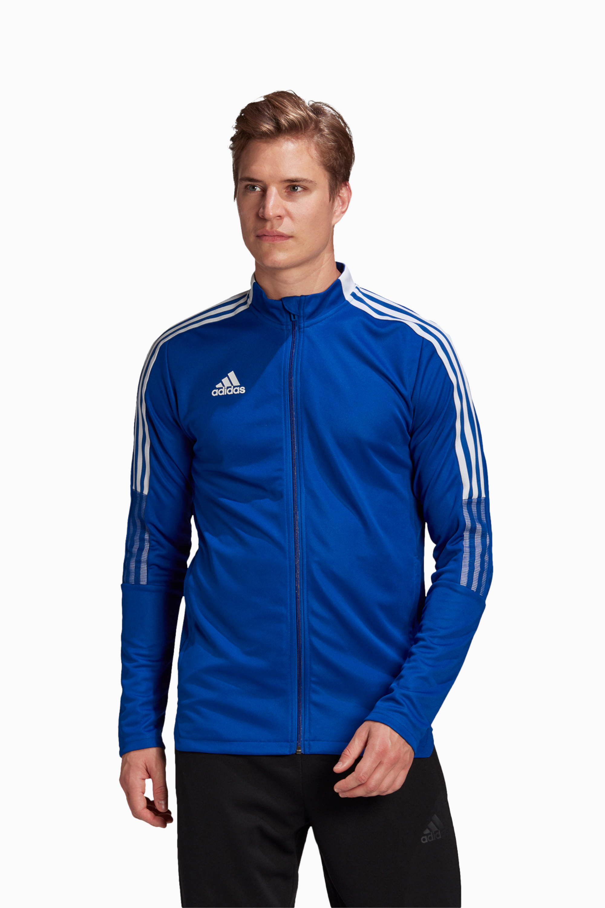 Bluza adidas Tiro 21 Track FZ - Niebieski
