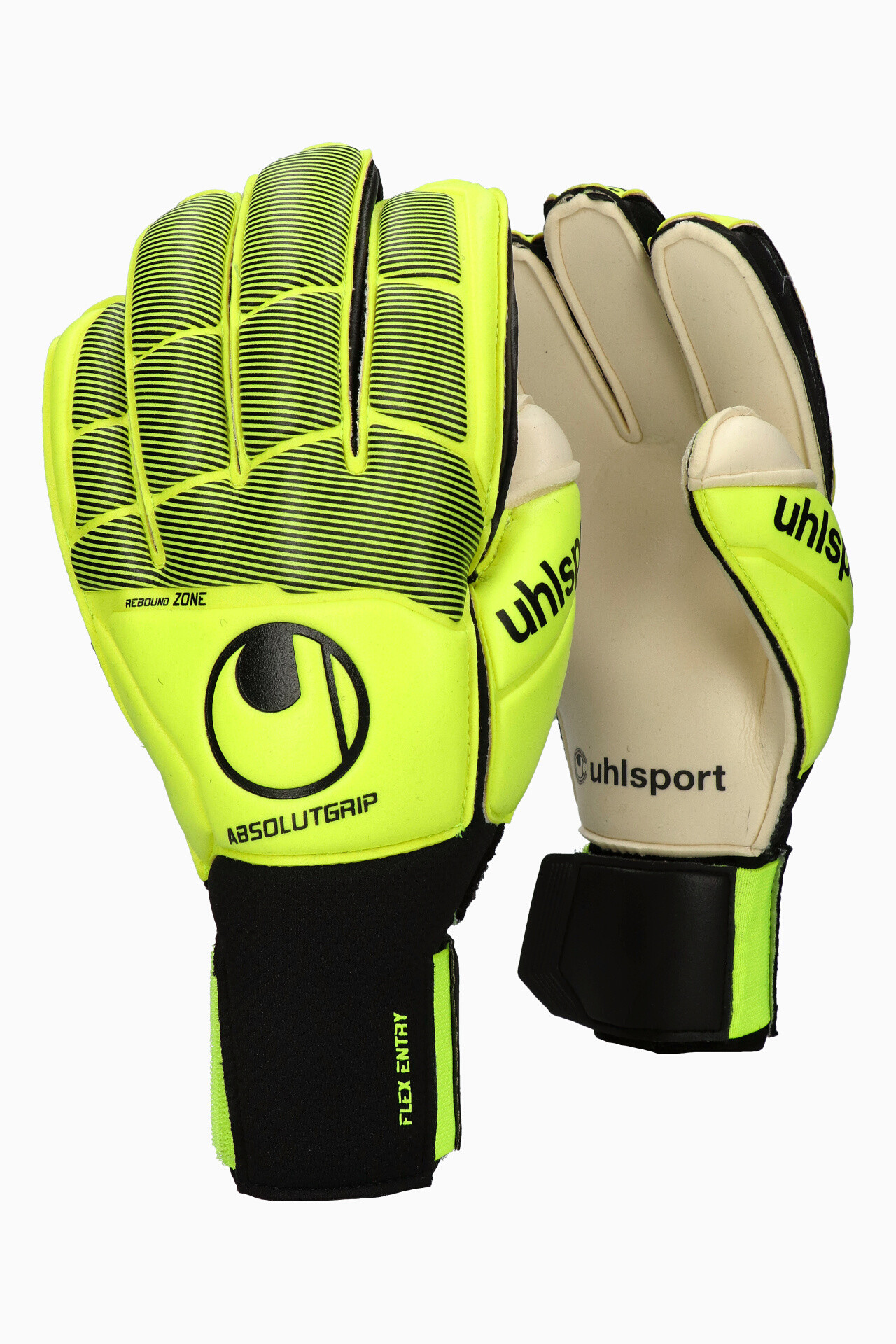 Rękawice Uhlsport AbsolutGrip Flex Frame - Żółty