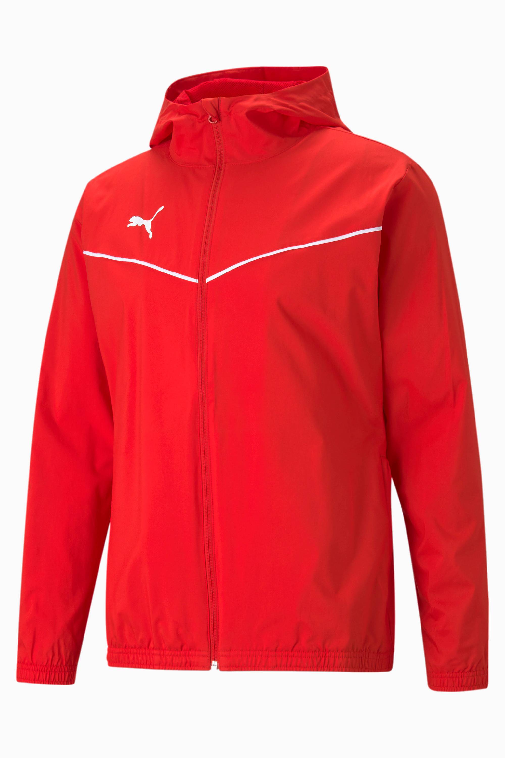 Kurtka Puma teamRISE All Weather - Czerwony