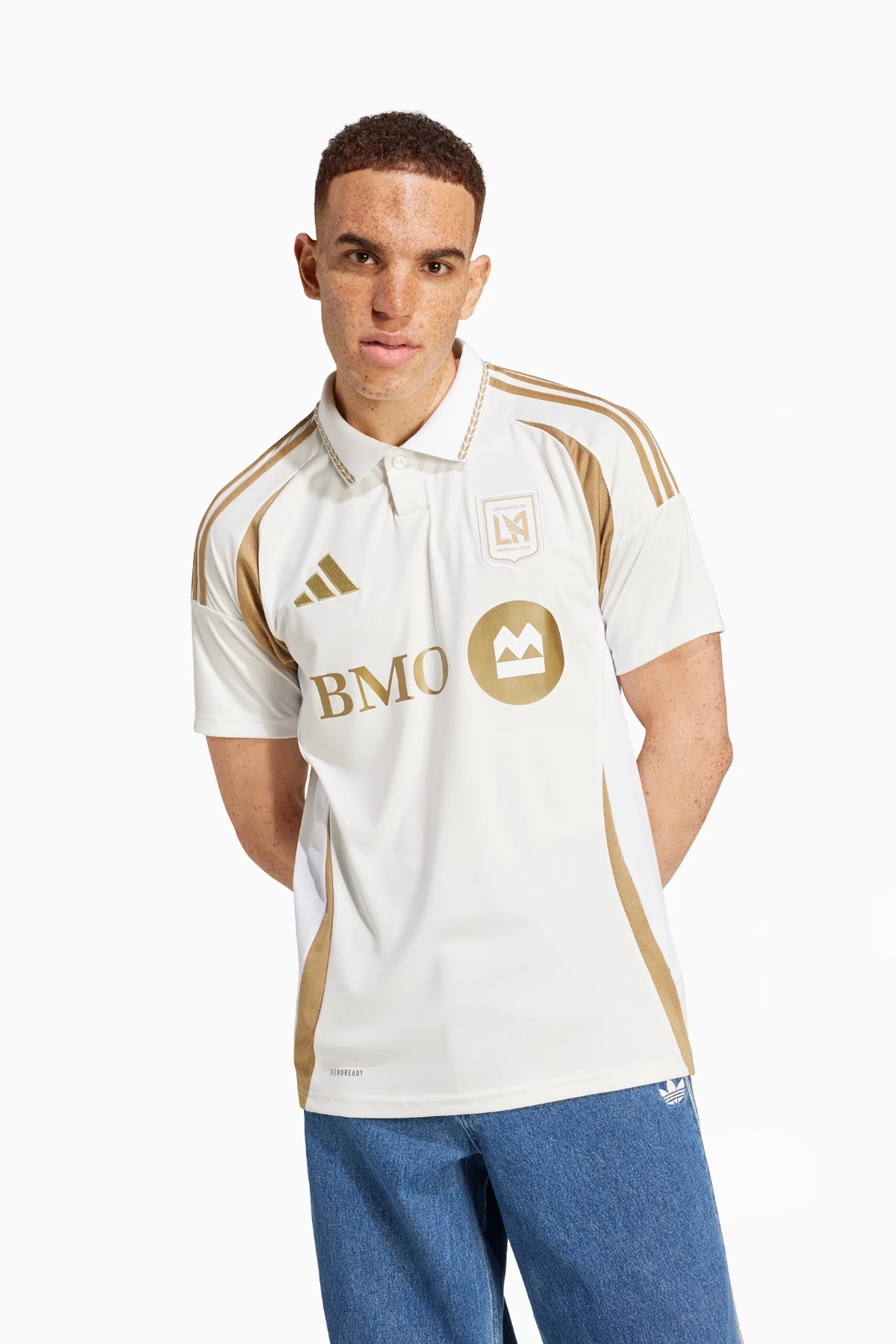Koszulka adidas Los Angeles FC 25/26 Wyjazdowa Replica - Biały
