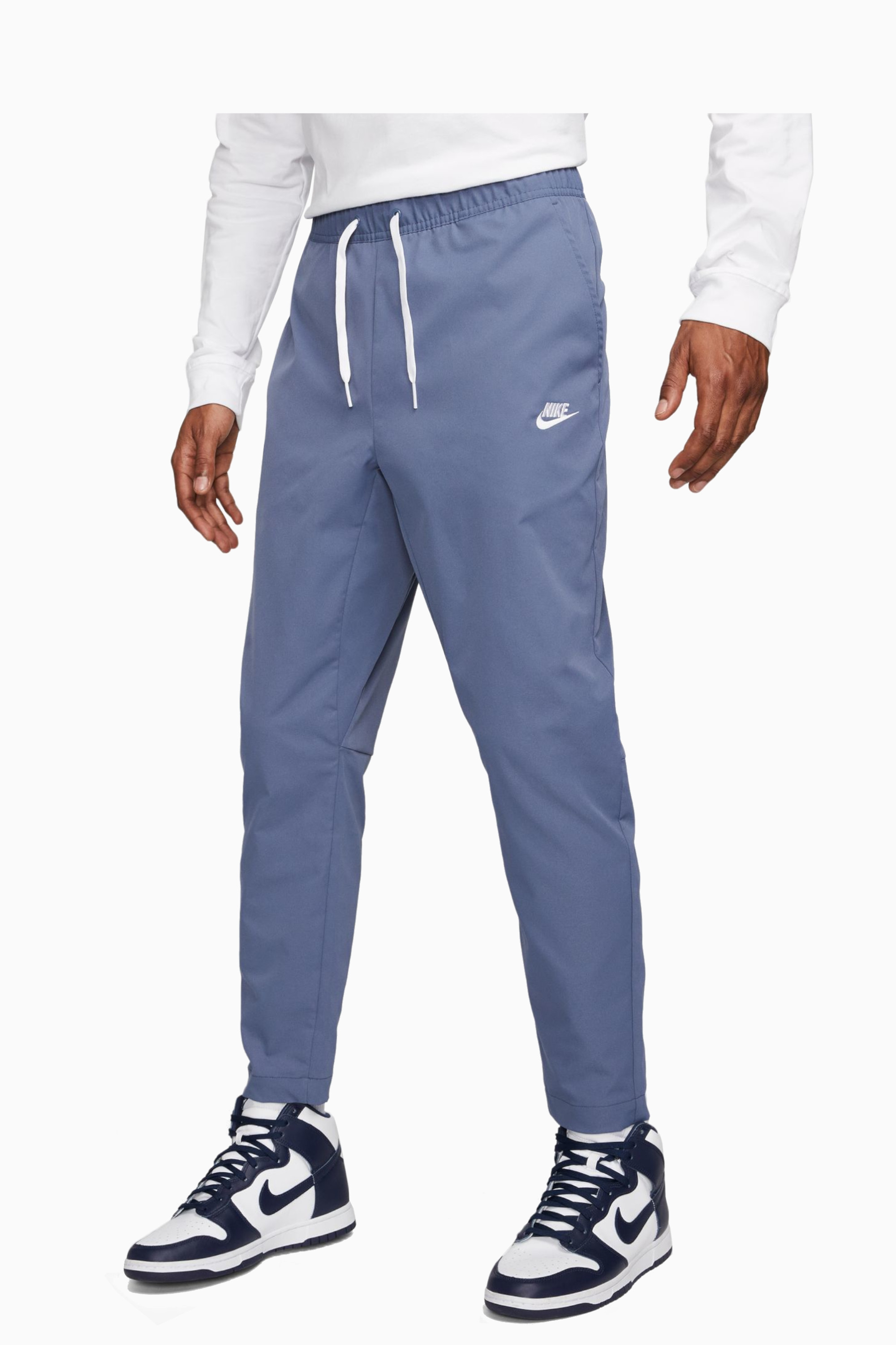 Spodnie Nike Club - Niebieski