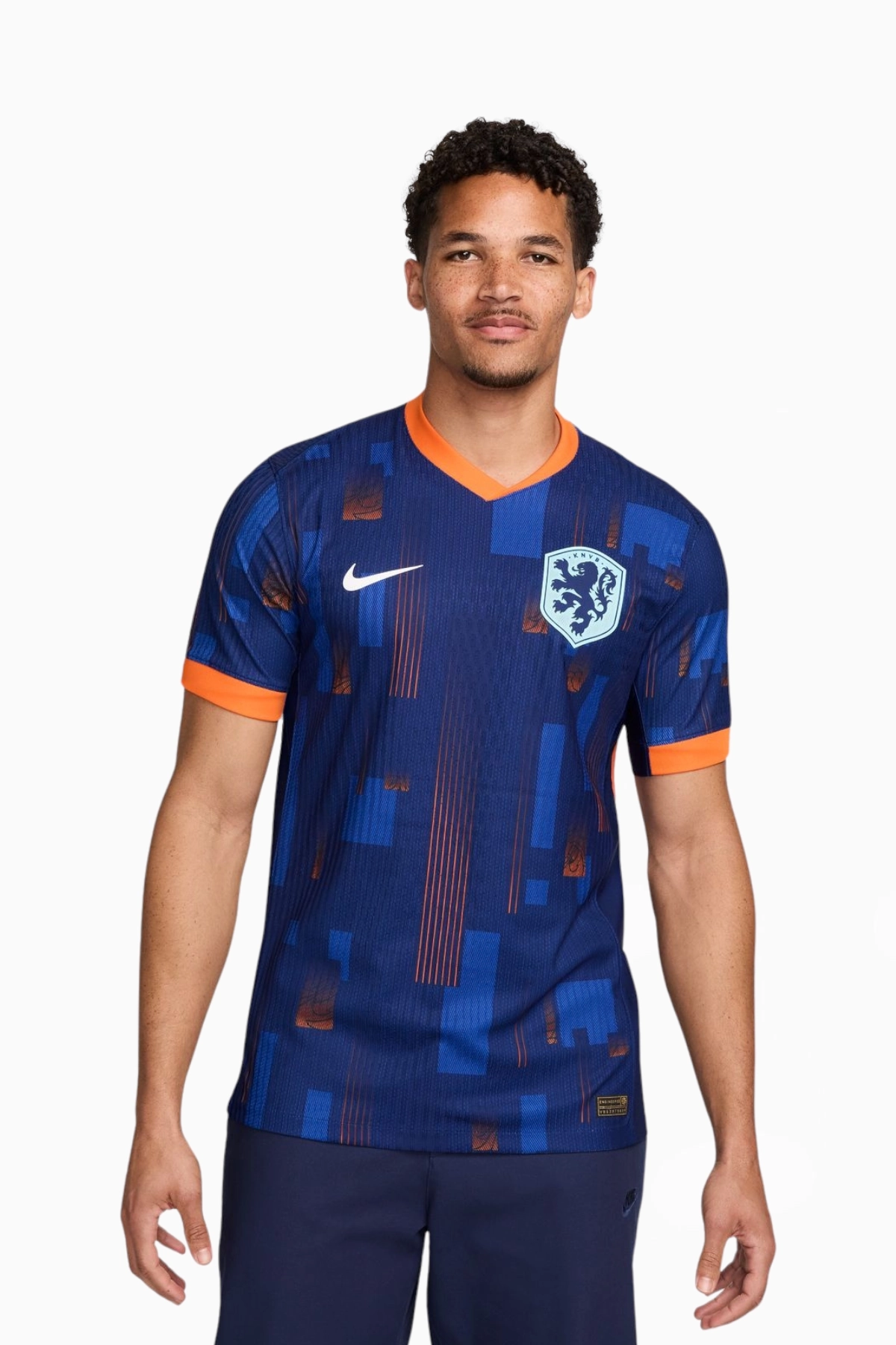 Koszulka Reprezentacji Holandii Nike 2024 Wyjazdowa Match - Granatowy