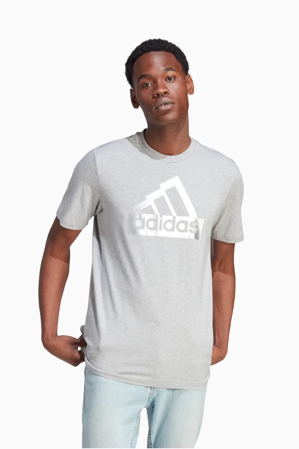Koszulka adidas Sportswear Future Icons Metallic - Szary