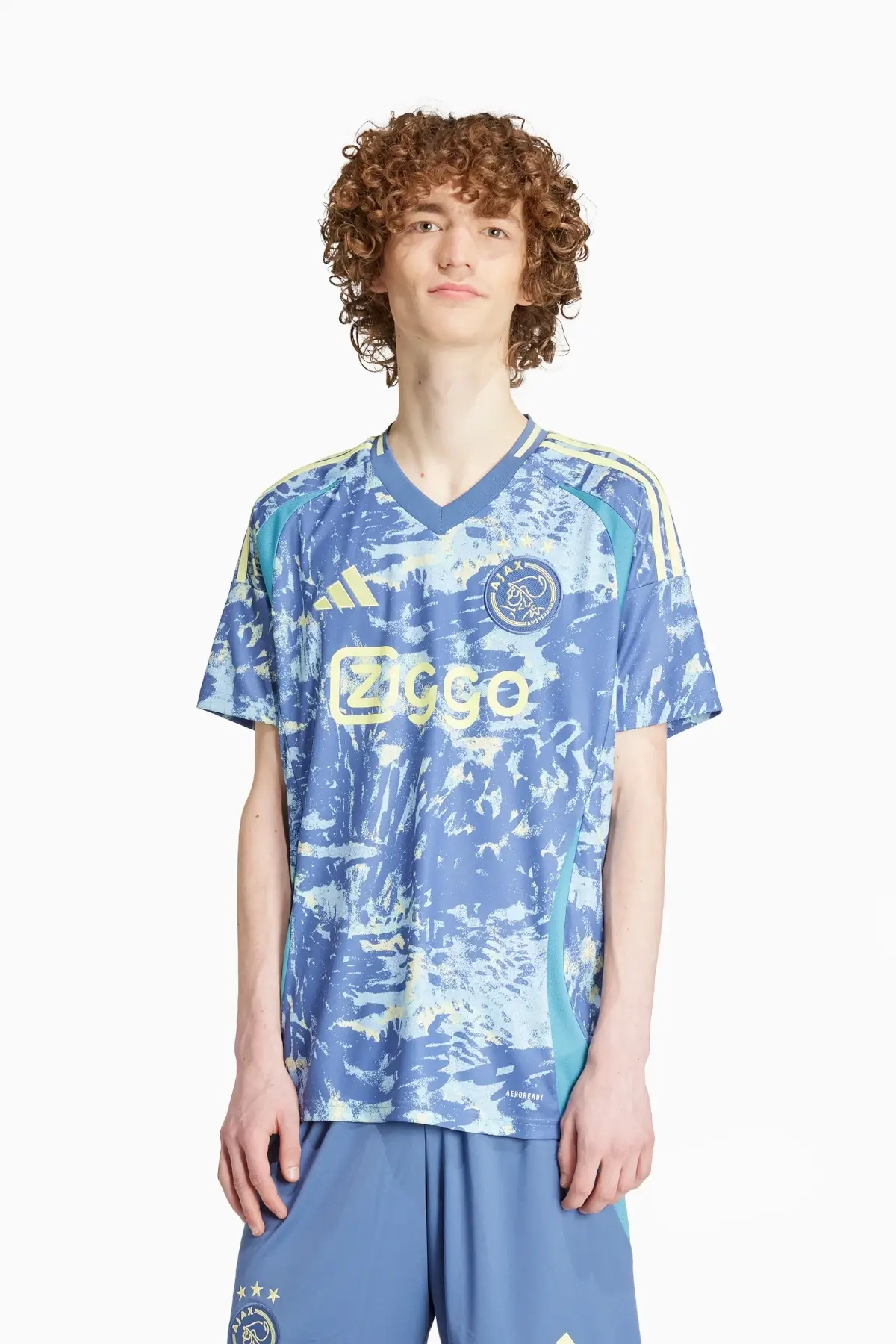 Koszulka adidas Ajax Amsterdam 24/25 Wyjazdowa Replica - Niebieski