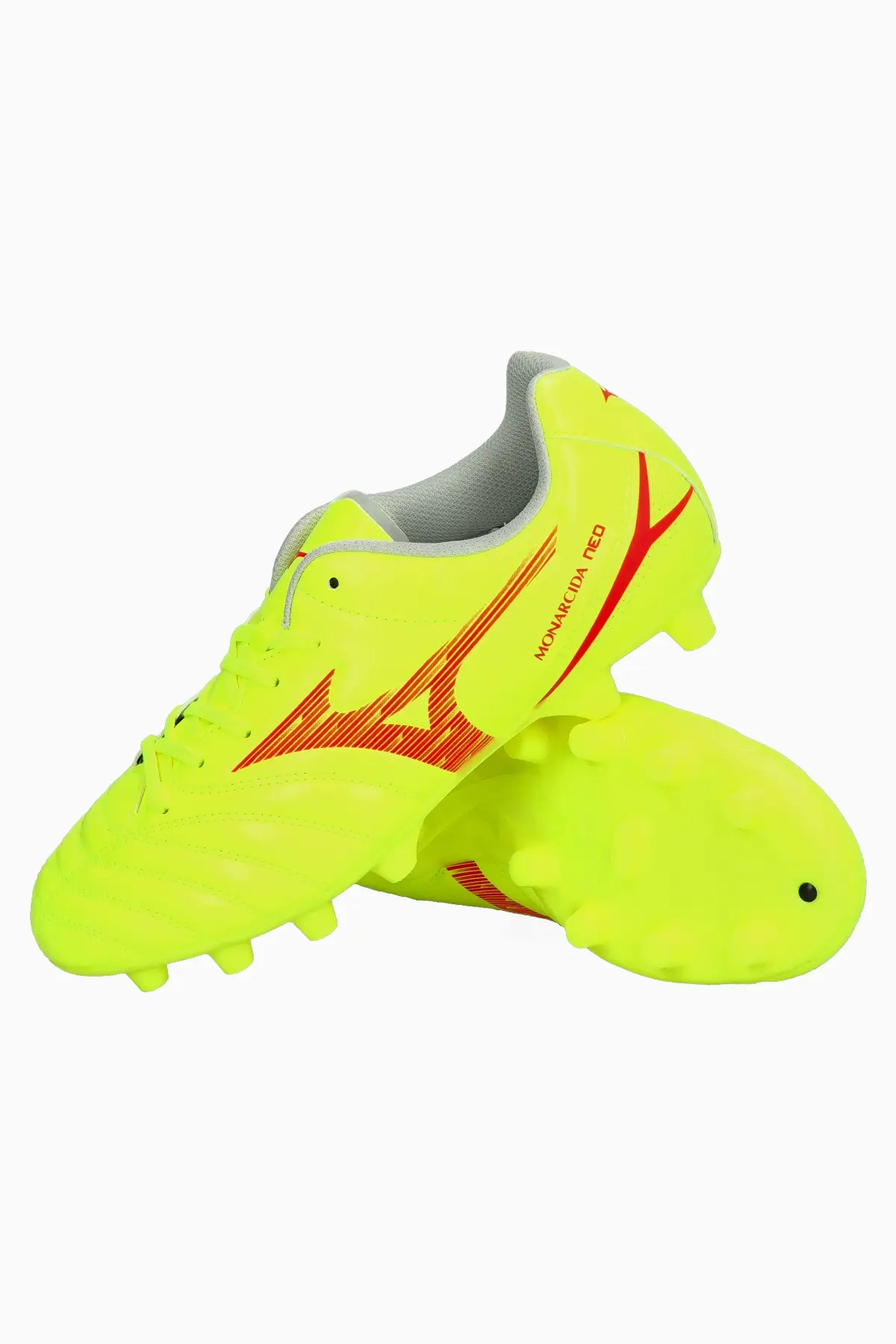 Korki Mizuno Monarcida Neo III Select FG Junior - Limonkowy