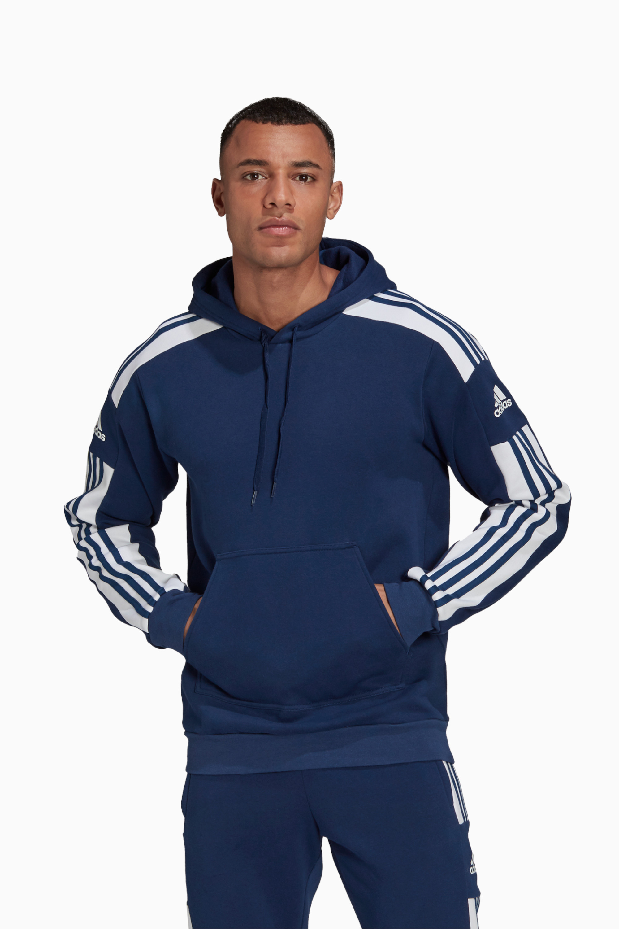 Bluza adidas Squadra 21 Sweat Hoody - Granatowy