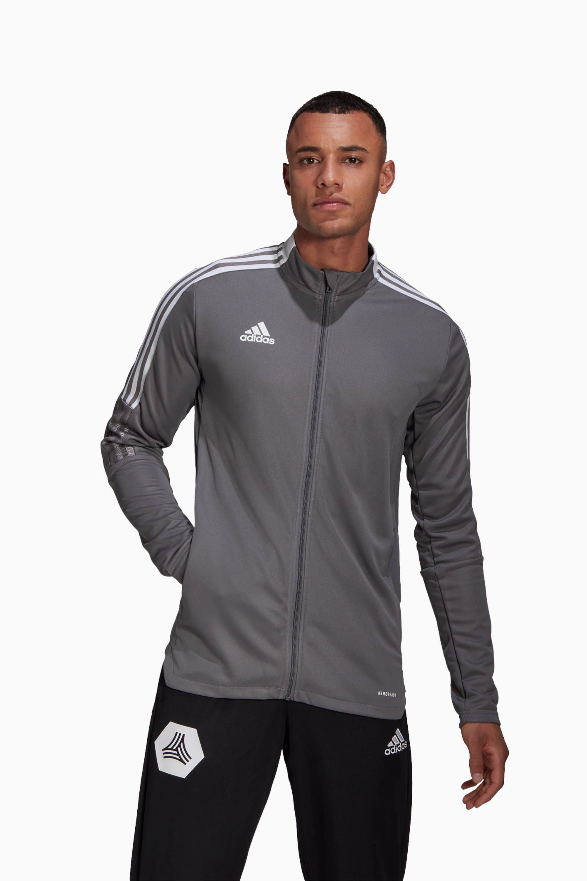 Bluza adidas Tiro 21 Track FZ - Szary
