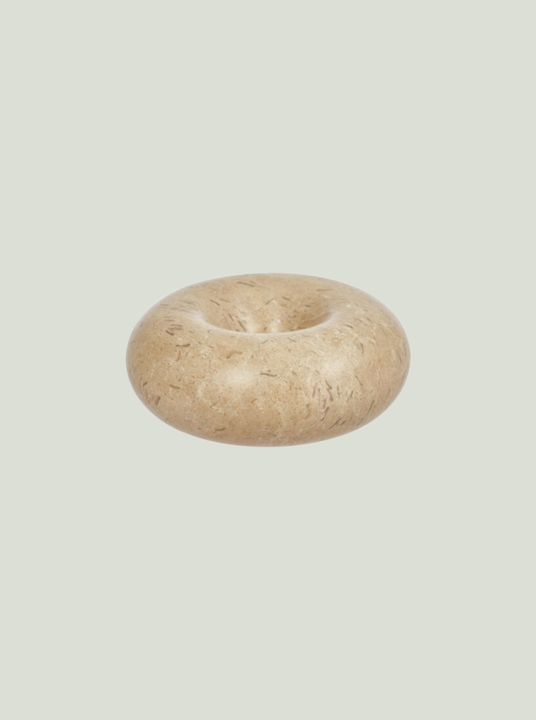 Świecznik Marmurowy Savi Beige Mały OYOY