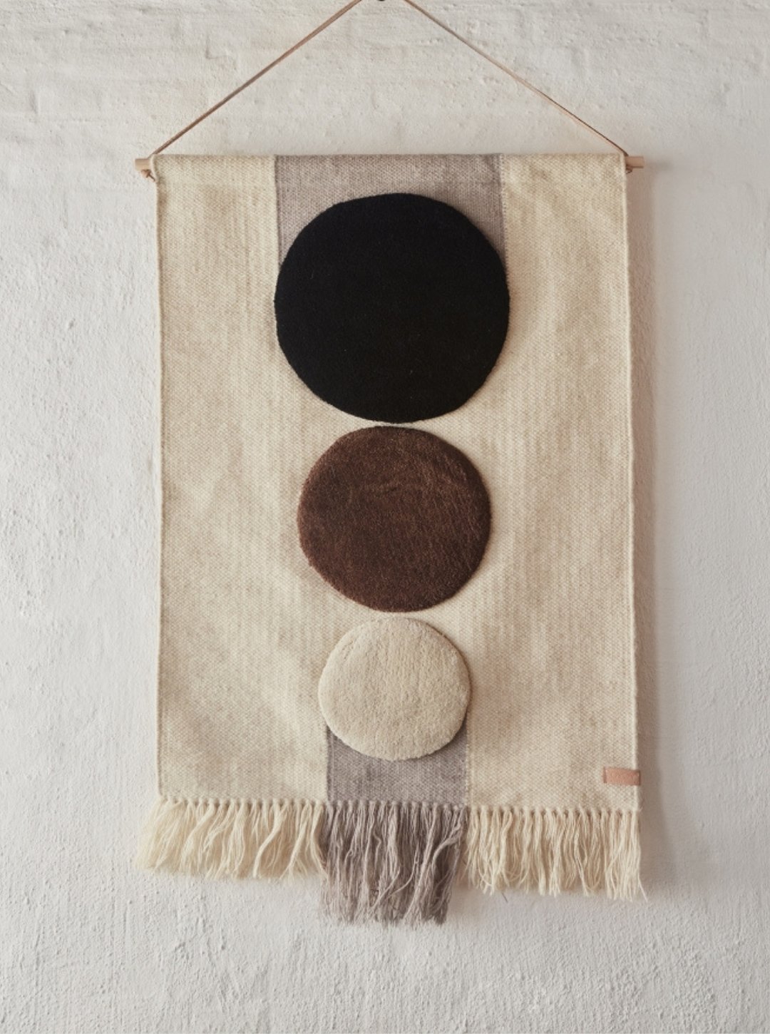 Dywan ścienny Maru Brown / Offwhite OYOY Living