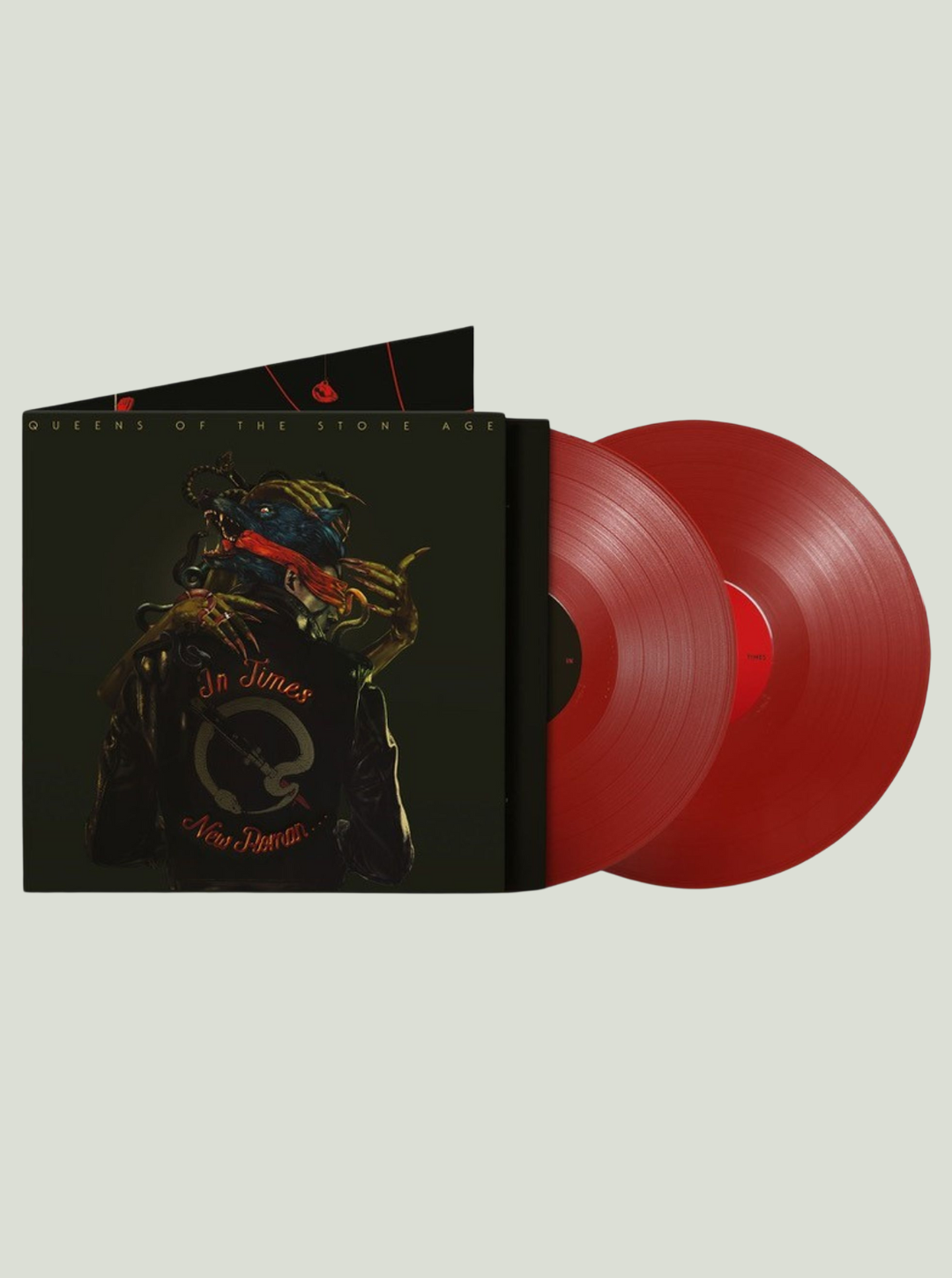 Płyta winylowa Queens Of The Stone Age - In Times New Roman... (Limited Edition) (Red Vinyl)