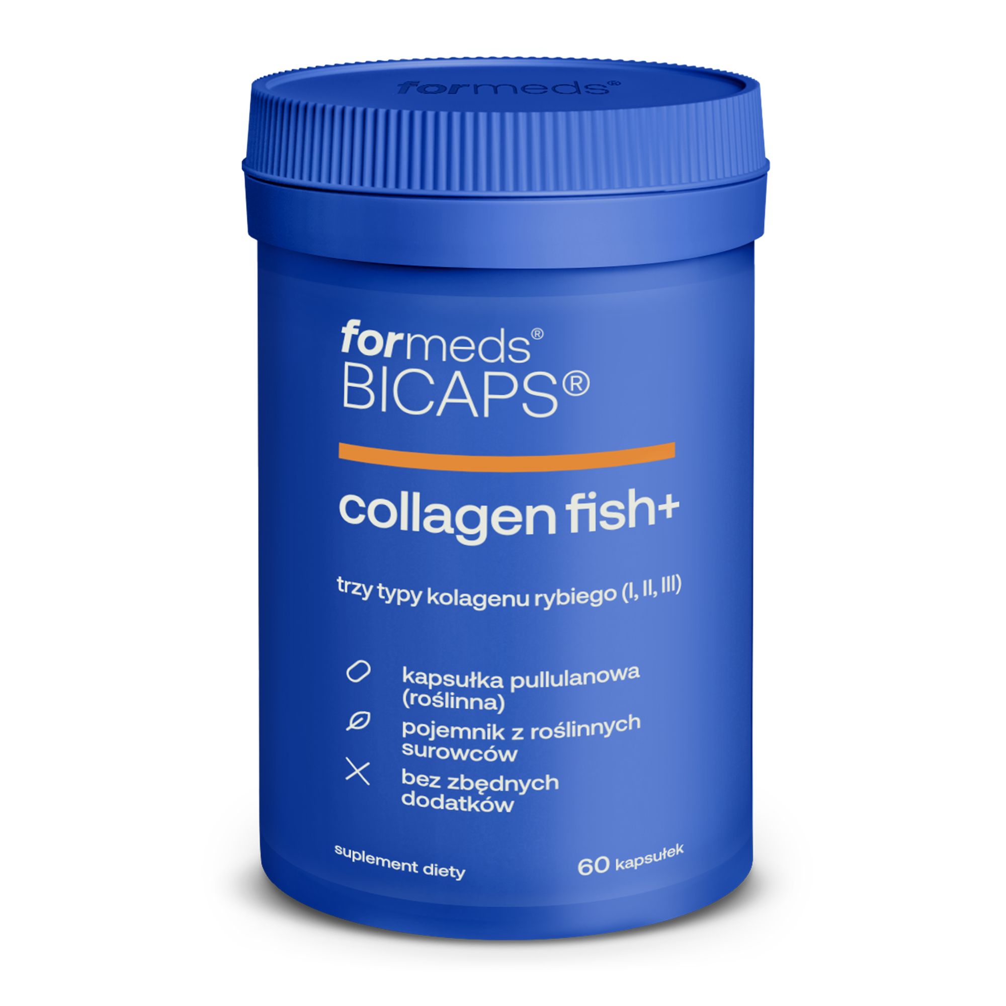 BICAPS COLLAGEN FISH+ 60kaps. Formeds