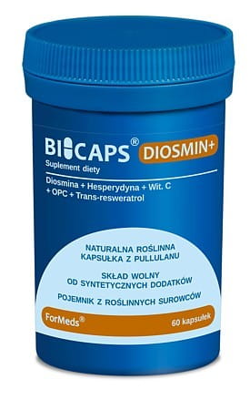 Bicaps Diosmin+ 60kaps. Formeds