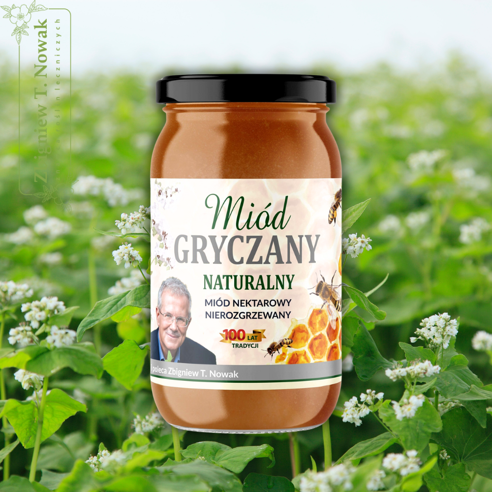 Miód GRYCZANY 1050 g – Zbigniew T. Nowak
