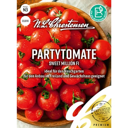 1 szt, Tomate Sweet million F1 - Samen: Ilość w opakowaniu: 1 Stück