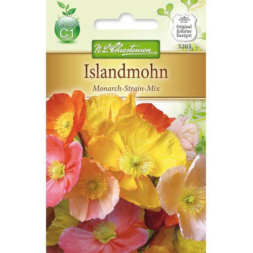 1 szt, Islandmohn Monarch Strain - Samen: Ilość w opakowaniu: 1 Stück