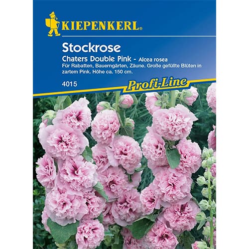 1 szt, Stockrose Chaters Pink - Samen: Ilość w opakowaniu: 1 Stück
