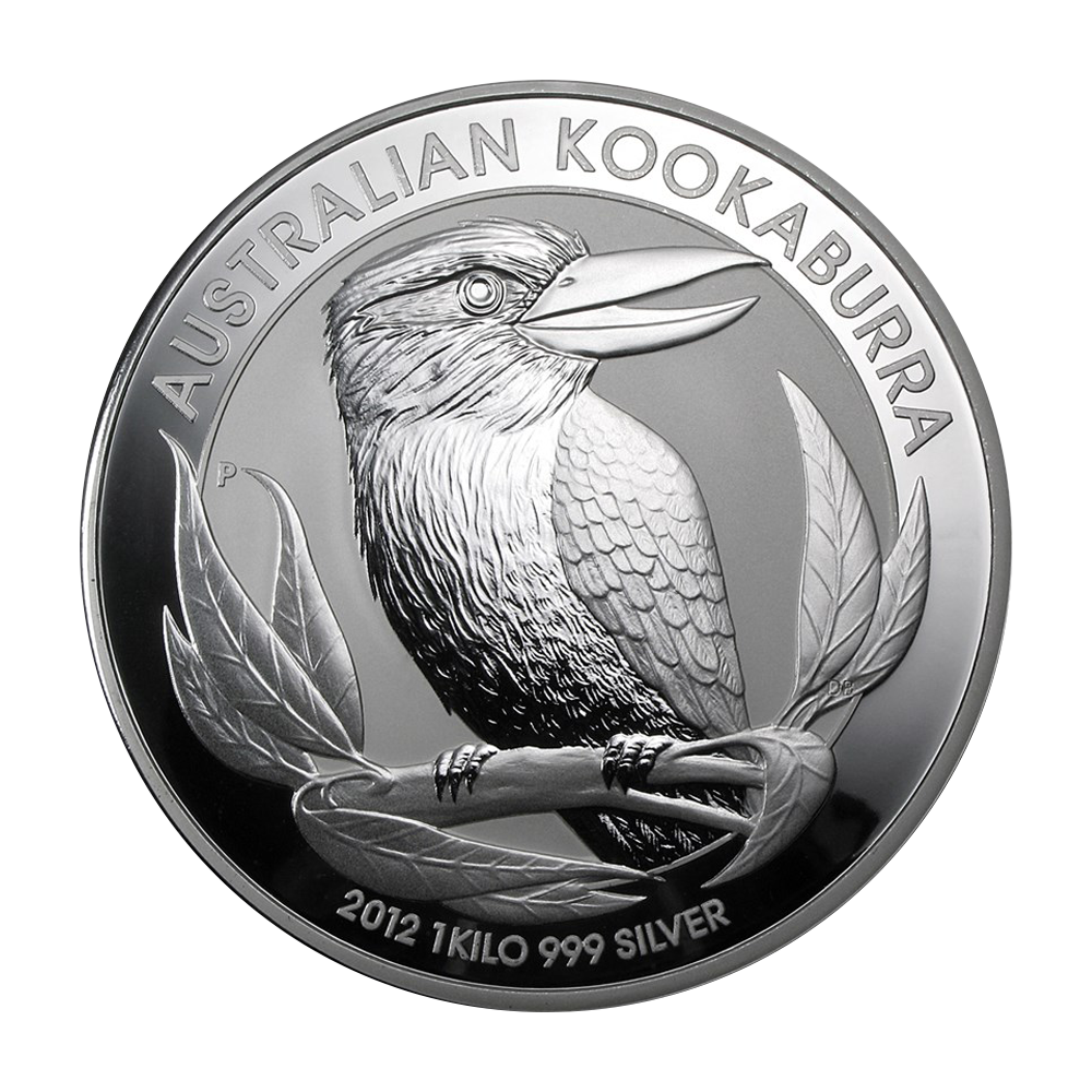 Srebrna moneta Australijska Kookaburra 2012 1000 g (1 kg) - wysyłka 24 h!