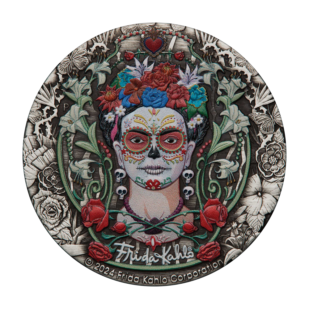 Srebrna moneta Frida Kahlo 2024 2 uncje - wysyłka 24 h!
