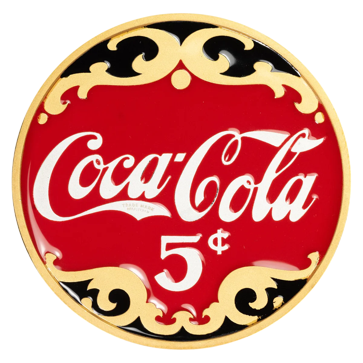 Srebrna moneta Coca Cola Emaliowana 2 uncje - wysyłka 24 h!