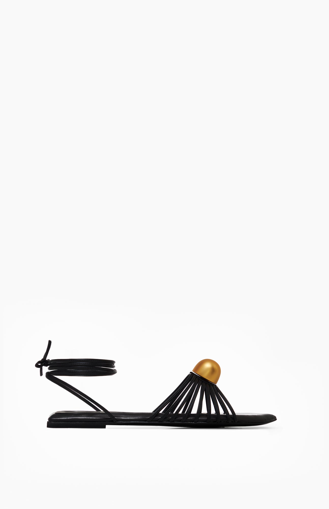 Sandały damskie SIENNA DEEP BLACK 41 - Vanda Novak