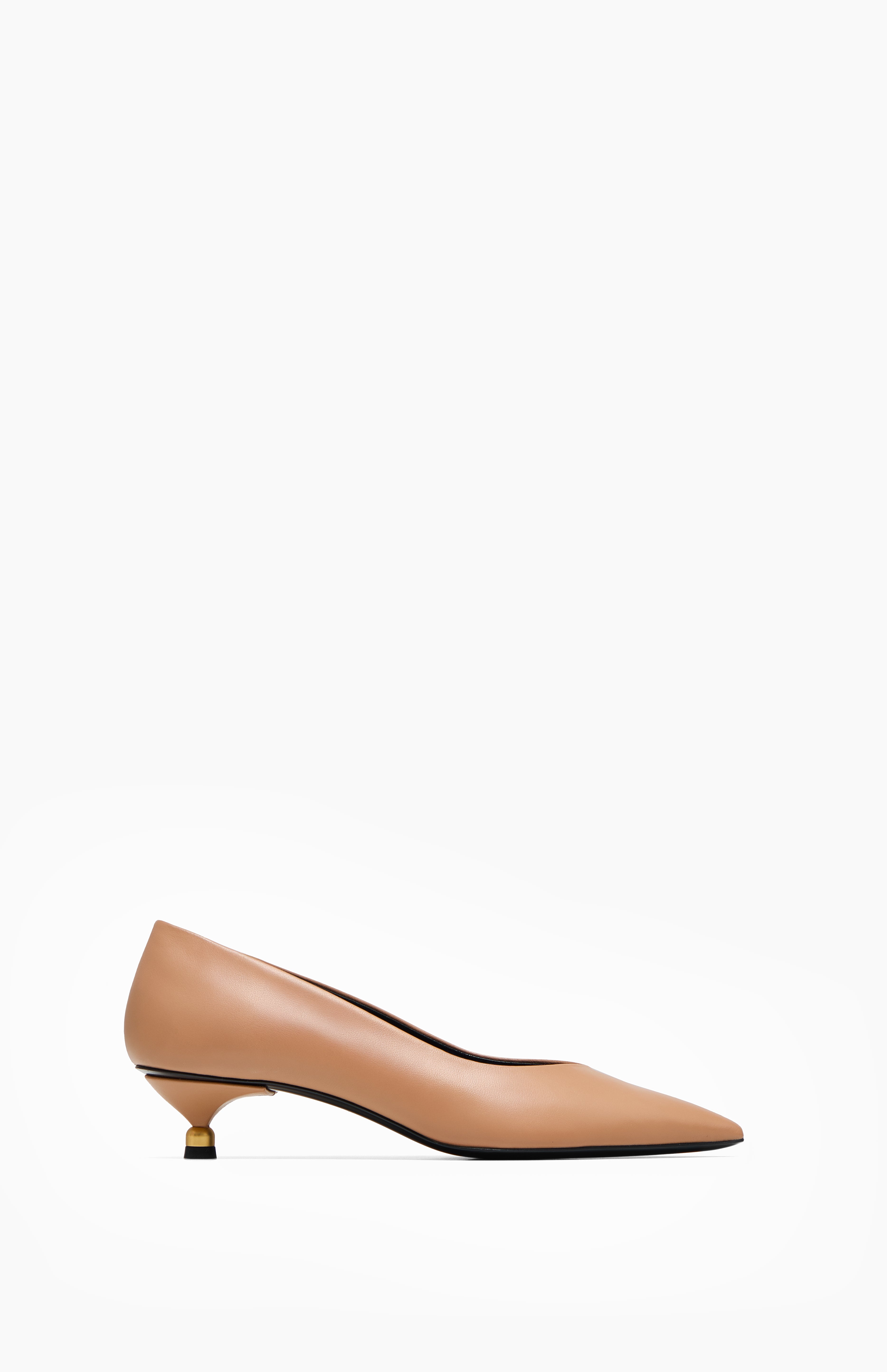 Eleganckie czółenka DIANA DARK NUDE 35 - Vanda Novak