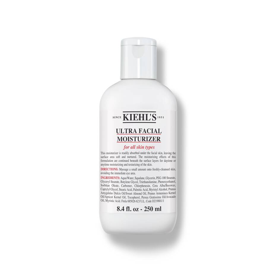 Kiehl's Ultra Facial Moisturizer - Intensywnie nawilżająca emulsja do twarzy 250 ml Butelka