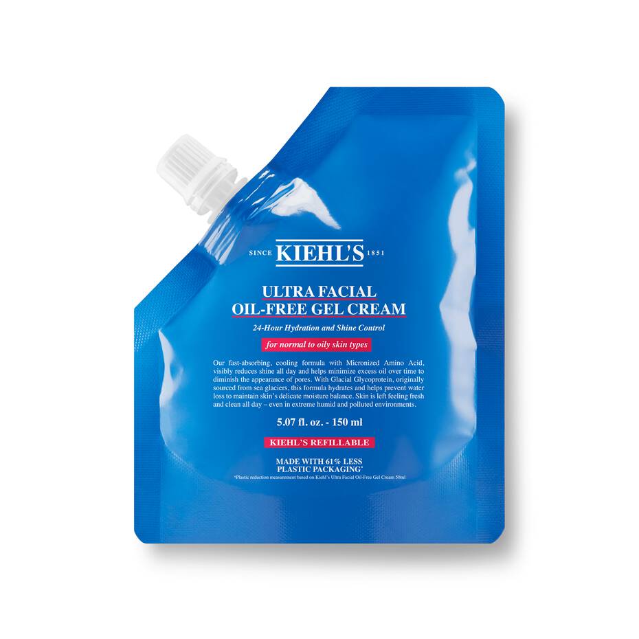 Kiehl's Ultra Facial Oil-Free Gel Cream - Krem do cery tłustej i normalnej 150 ml - Refill