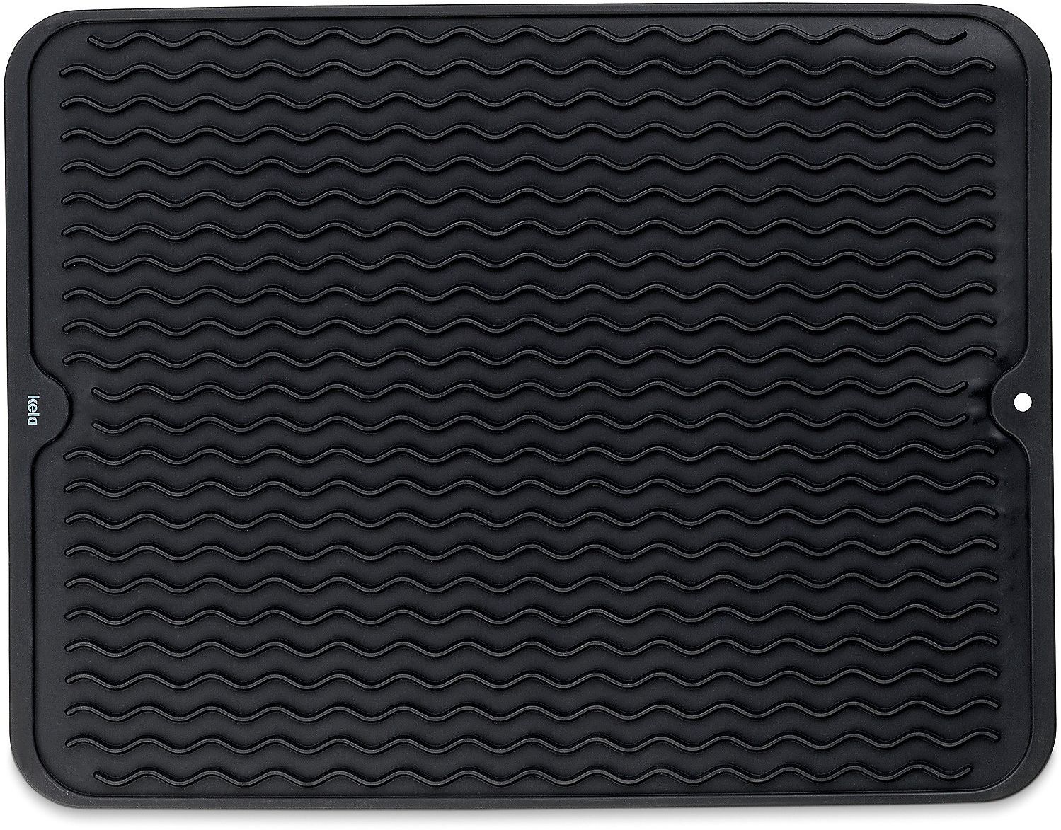 Kela Rena mata 40x30x0,6 cm czarny 11509 - Wysyłka w 24h