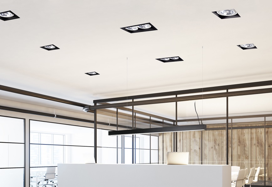 Nowodvorski Lighting Mod lampa do zabudowy 2x15 W czarna 9416