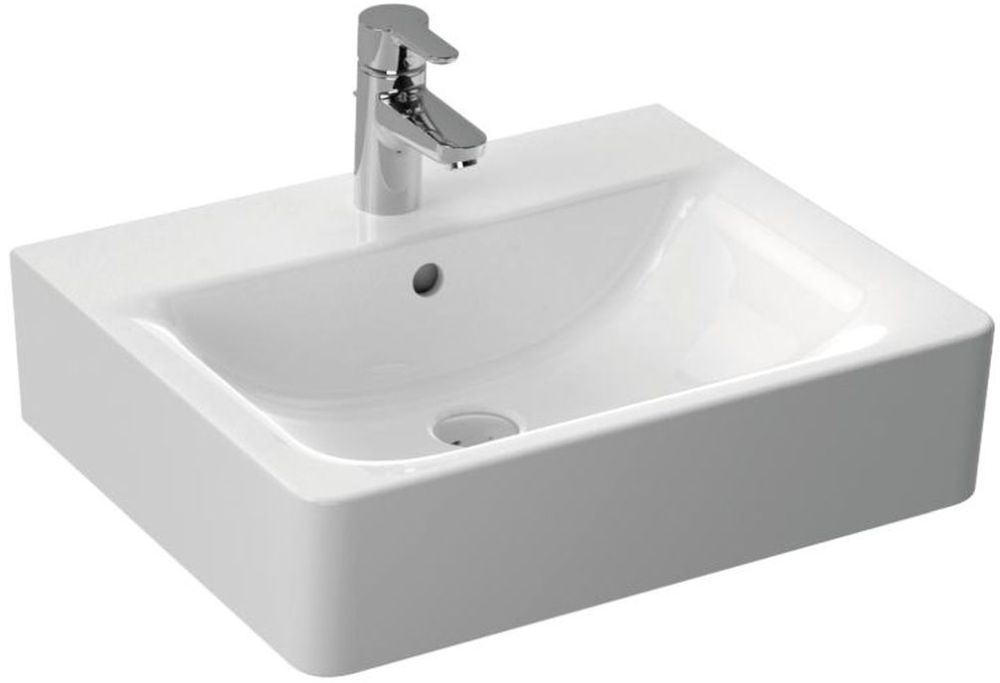 Ideal Standard Connect Cube umywalka 55x46 cm prostokątna biała E784401